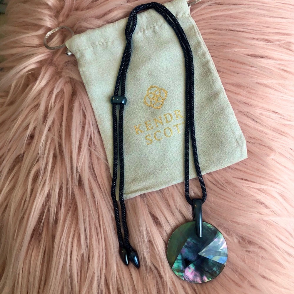 Kendra Scott Jolie Navy Gunmetal Indigo Illusion